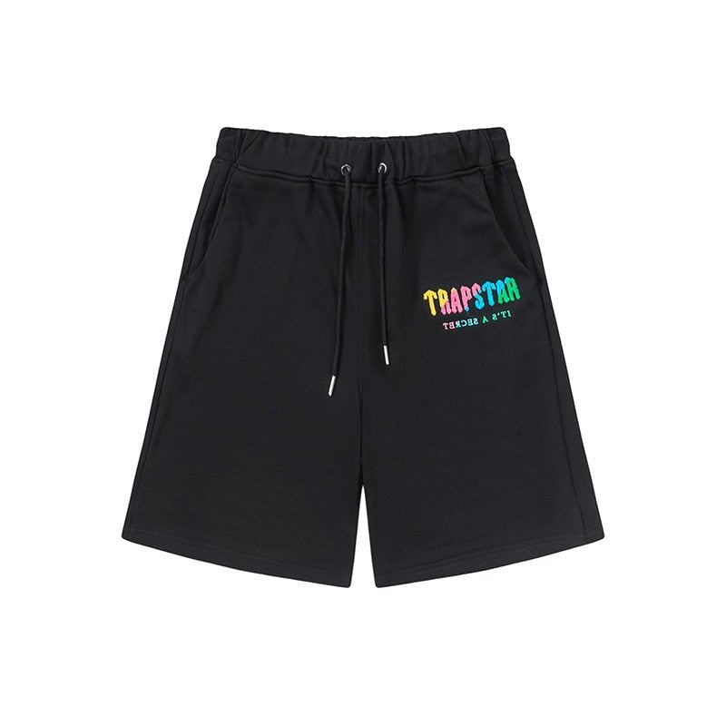 Trapstar Decoded Chenille Kurzset Schwarz Gelb – Lässig & Stylisch