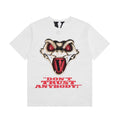 V-LONE Trust Issues Herren T-Shirt Baumwolle Kurzarm Schwarz Weiß Urban Streetwear
