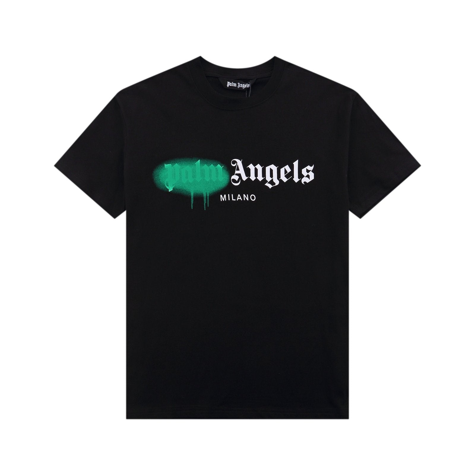 Palm Angels Milano Herren T-Shirt: Luxuriöse Streetwear aus Baumwolle mit ikonischem Logo