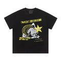 Syna World Urban Herren T-Shirt – Premium Baumwolle, Lässiger Grafikdruck Streetwear