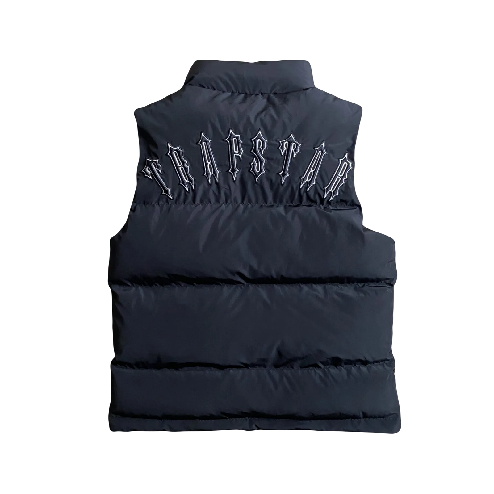 Trapstar Irongate Schwarze Steppweste: Stylisch, Streetwear, Warm & Modern