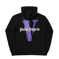 V-LONE Angels Hoodie: Exklusiver Streetwear Kapuzenpullover mit auffälligem Statement-Print