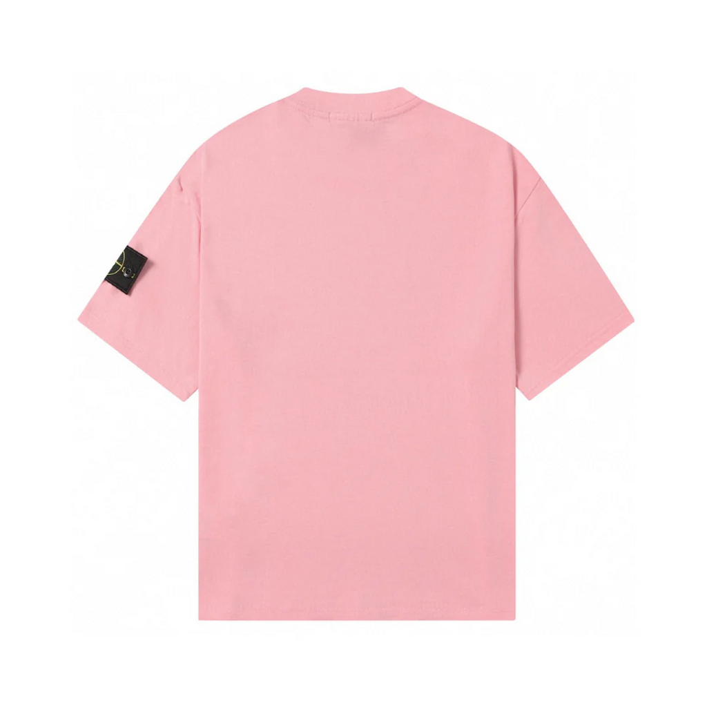 Stone Island Monochromatisches Herren T-Shirt – Premium Baumwolle – Komfort & Stil