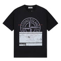 Stone Island Polichromatic Texture Herren T-Shirt – Exklusiver Urban Look