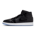 Air Jordan 1 Mid SE "Space Jam" Herren-Sneaker: Patentleder, Icy Sohle, Kult-Design
