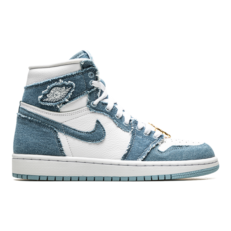 Air Jordan 1 High OG WMNS Denim Sneaker: Exklusiver Damen Vintage Look