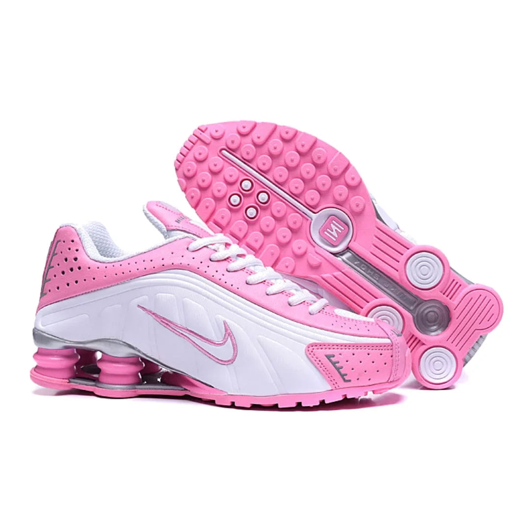 Nike Shox R4 Retro Laufschuh: Futuristische Dämpfung für ikonischen Streetstyle Komfort