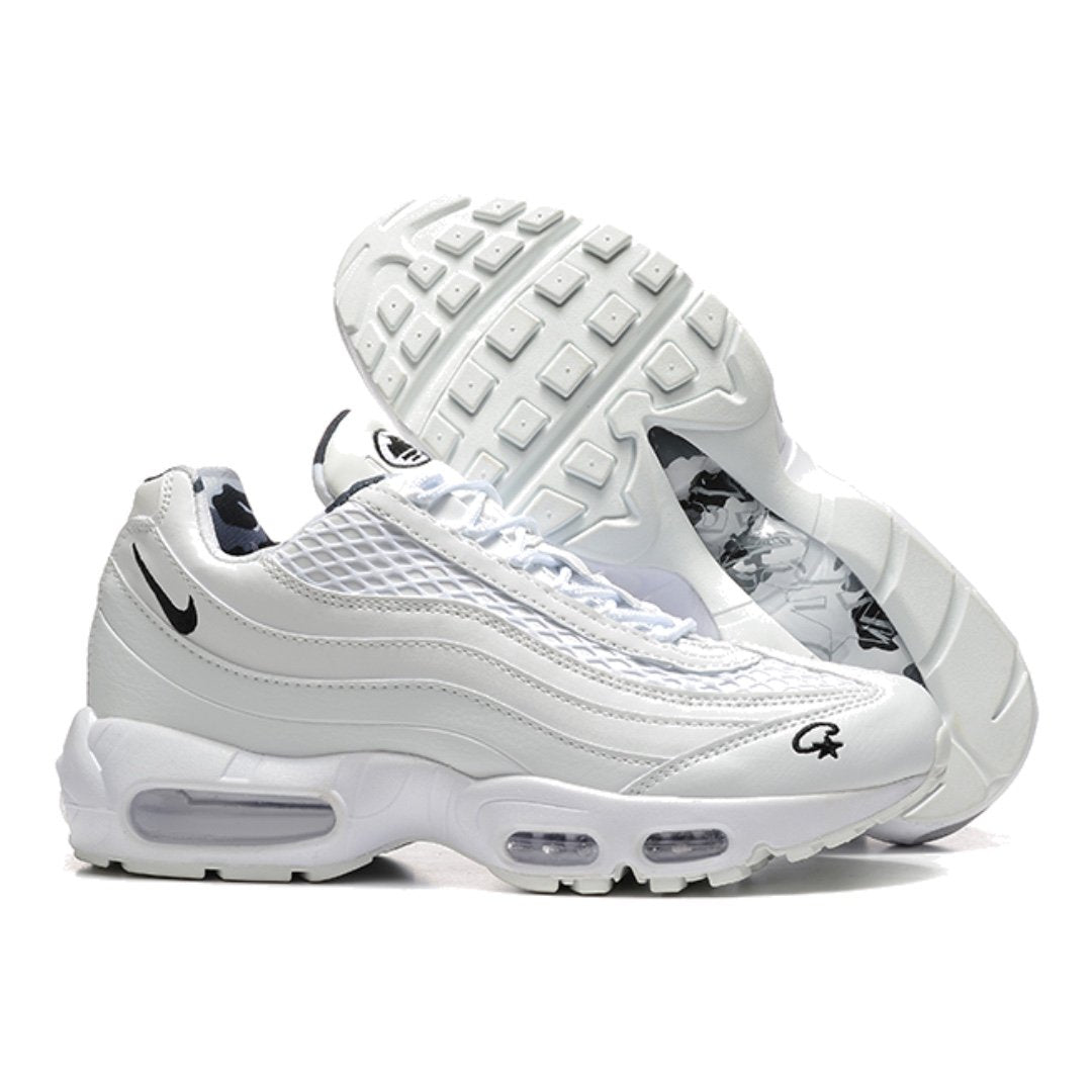Nike Air Max 95 Corteiz Sneaker – Weiß Schwarz – Stilvoller Komfort für jeden Tag