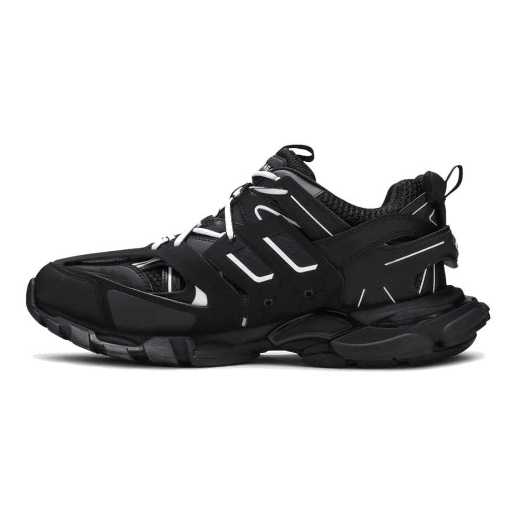 Balenciaga Track Schwarz Weiß Luxus Sneaker – Lederfrei, Dynamisch, Robust & Stylisch