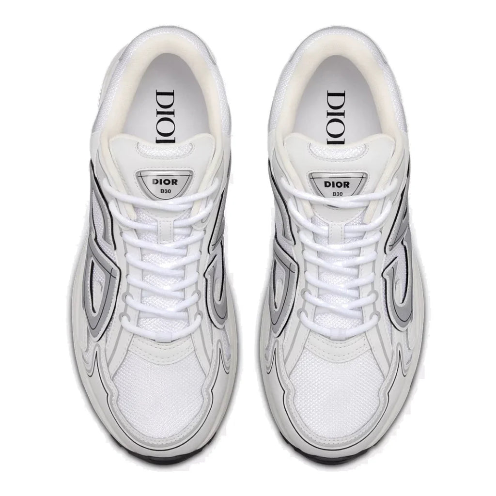Eleganter Dior B30 Weiß Mesh Sneaker: Modern, Sportlich, Komfortabel, Stylisch