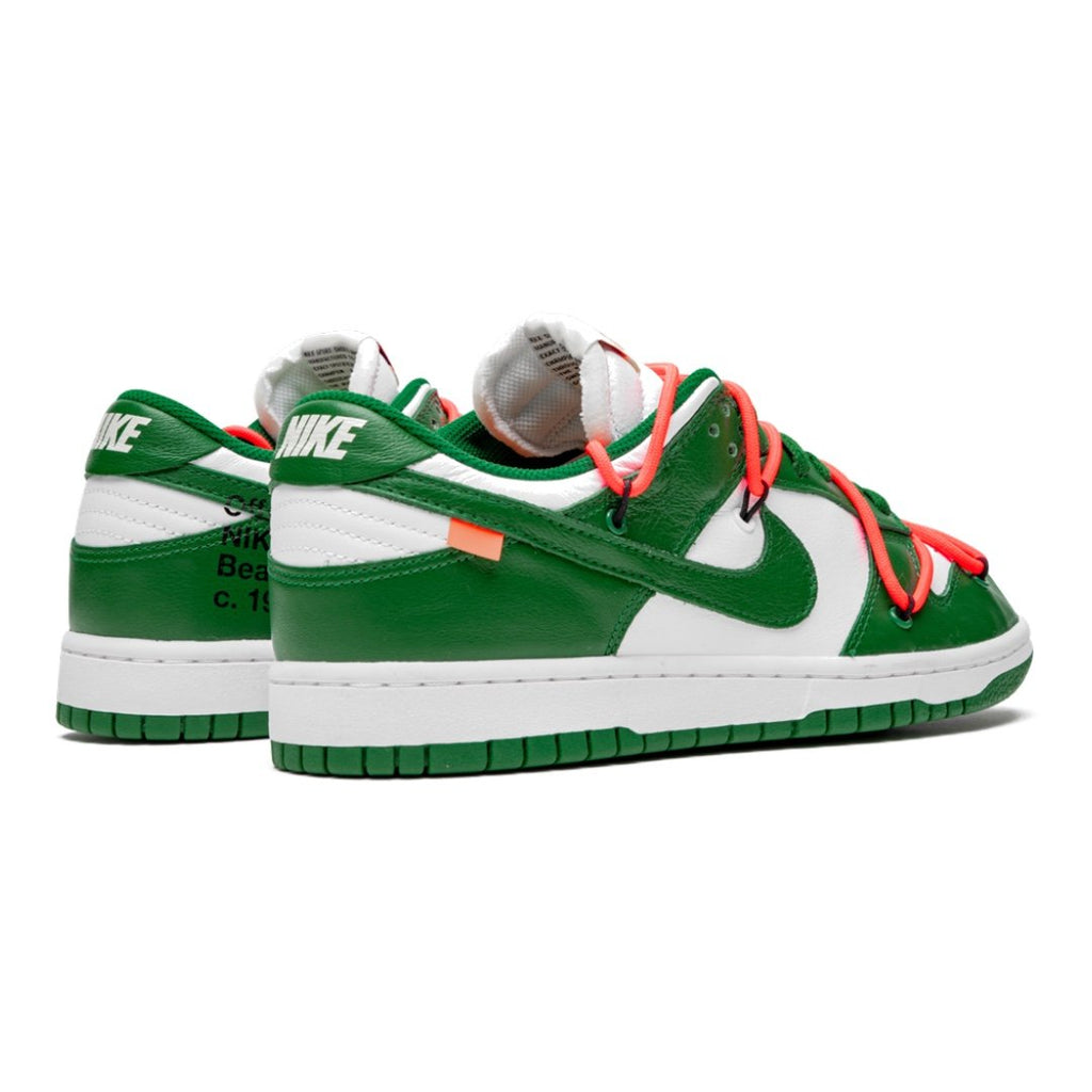 Exklusive Nike Dunk Low Off-White „Pine Green“ Designer-Sneaker für Streetwear-Fans
