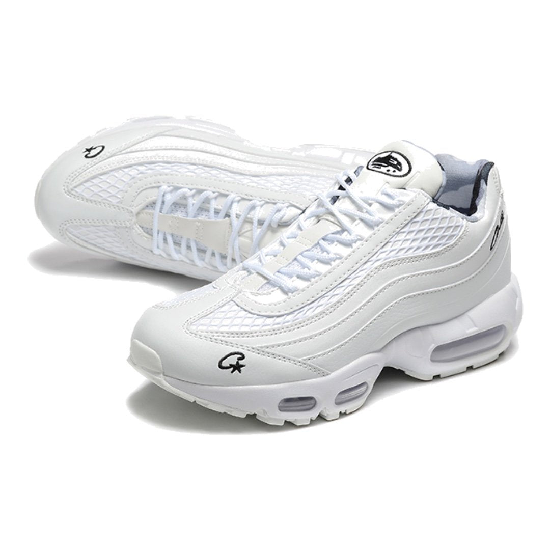 Nike Air Max 95 Corteiz Sneaker – Weiß Schwarz – Stilvoller Komfort für jeden Tag