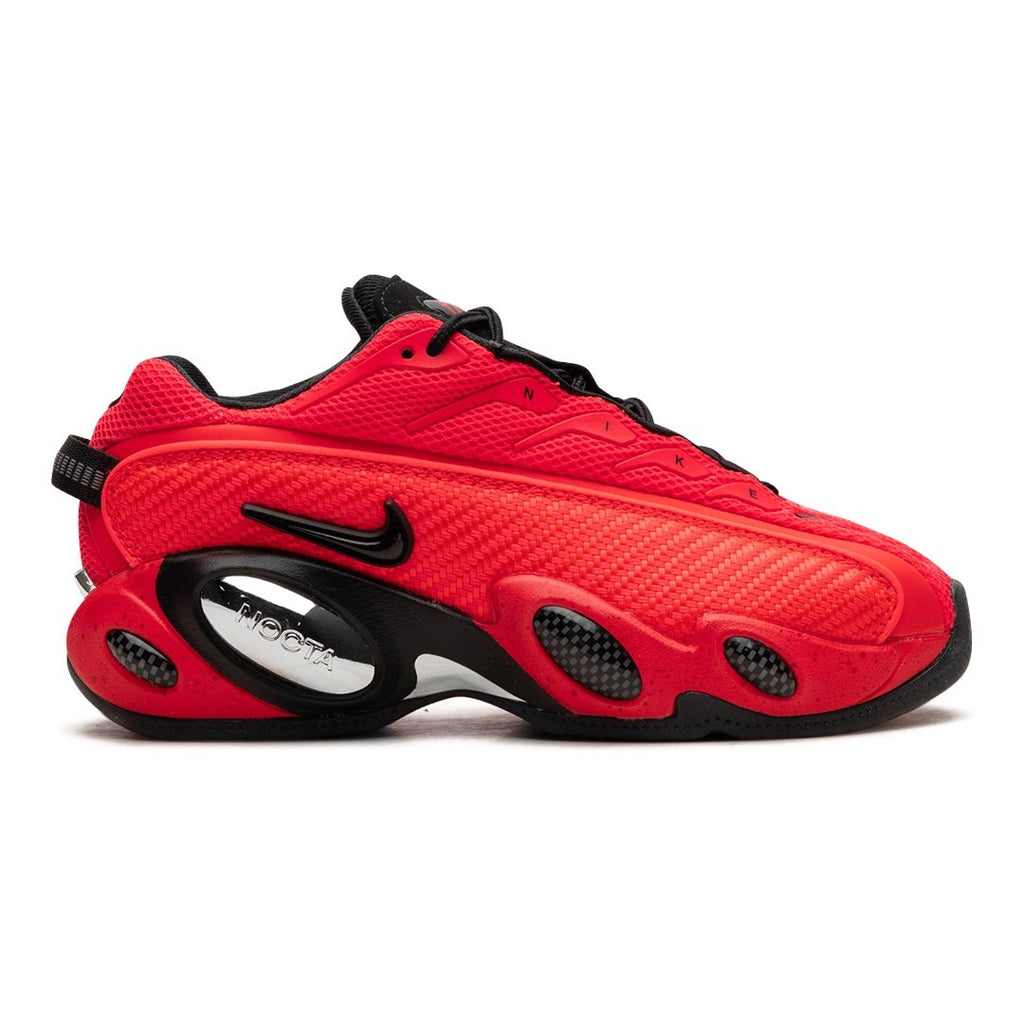 Nike NOCTA Glide 'Bright Crimson' Sneaker: Auffälliger Flammen-Look, Exklusiver Style