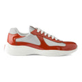 Prada America's Cup Kupfer Silber Sneaker – Ikonischer Luxusschuh für Stilbewusste