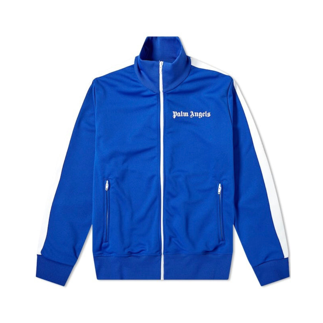 Palm Angels Blauer Luxus Trainingsanzug: Stilvoller Designer-Komfort für den Alltag